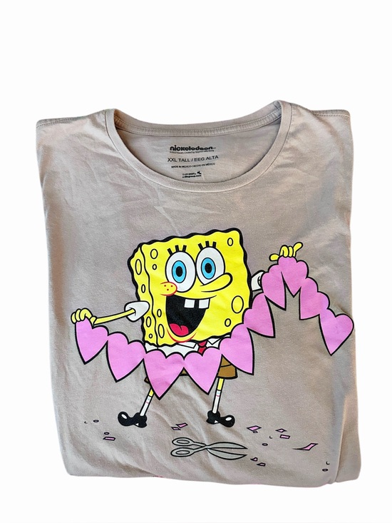 Nickelodeon Other - SpongeBob Cut Out Hearts Graphic Tee Size XXL Tall